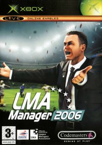 LMA Manager 2006 PAL Xbox  box art
